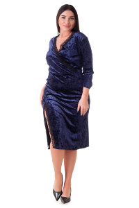 Платье П 737 (индиго)